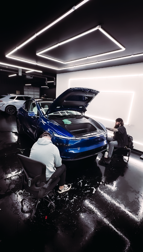 Ceramic coated vehicle with a deep gloss finish at 86 Auto Lab in Gallatin